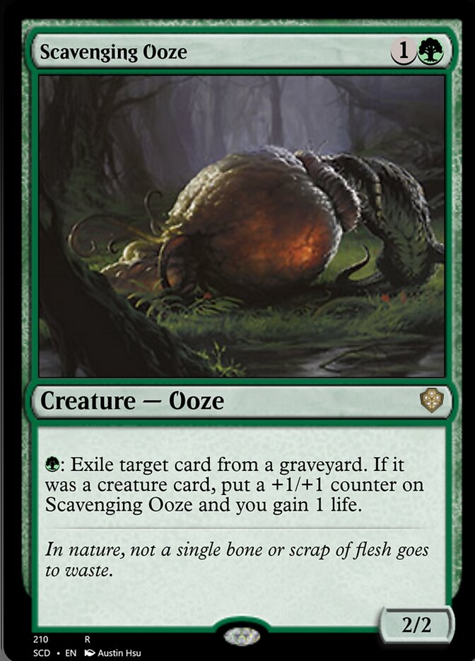 Scavenging Ooze [Starter Commander Decks] | Jomio and Rueliete's Cards and Comics