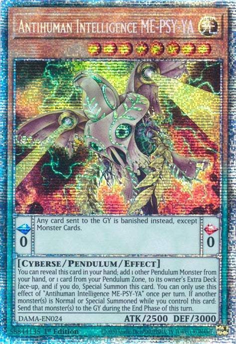 Antihuman Intelligence ME-PSY-YA [DAMA-EN024] Starlight Rare | Jomio and Rueliete's Cards and Comics