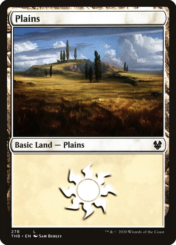 Plains (278) [Theros Beyond Death] | Jomio and Rueliete's Cards and Comics