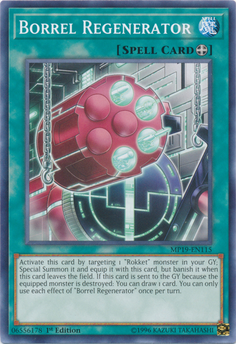 Borrel Regenerator [MP19-EN115] Common | Jomio and Rueliete's Cards and Comics