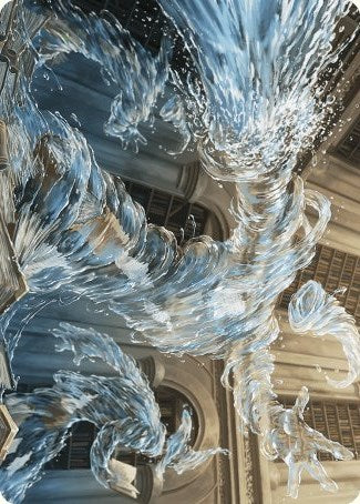 Splashy Spellcaster Art Card [Wilds of Eldraine Art Series] | Jomio and Rueliete's Cards and Comics