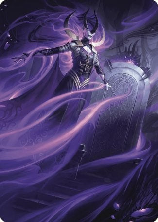 Ashiok, Wicked Manipulator Art Card (10/81) [Wilds of Eldraine Art Series] | Jomio and Rueliete's Cards and Comics