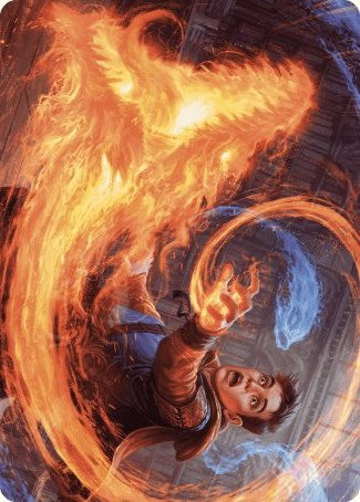 Frantic Firebolt Art Card [Wilds of Eldraine Art Series] | Jomio and Rueliete's Cards and Comics