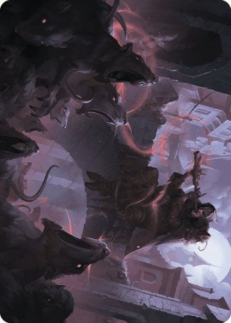 Gnawing Crescendo Art Card [Wilds of Eldraine Art Series] | Jomio and Rueliete's Cards and Comics