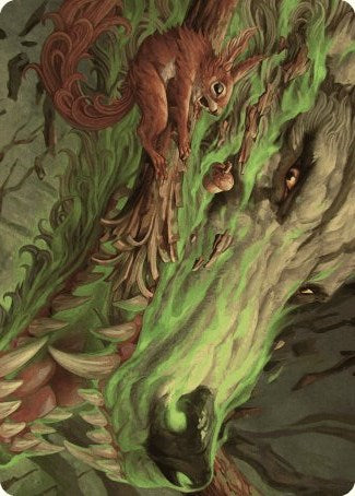 Leaping Ambush Art Card [Wilds of Eldraine Art Series] | Jomio and Rueliete's Cards and Comics