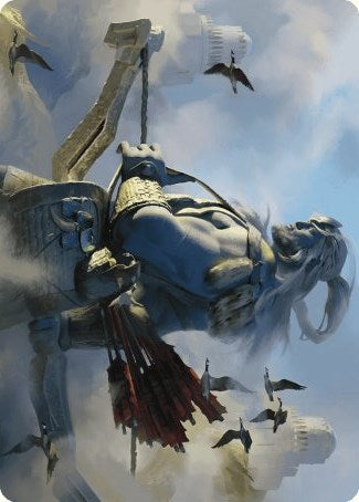 Skybeast Tracker Art Card [Wilds of Eldraine Art Series] | Jomio and Rueliete's Cards and Comics