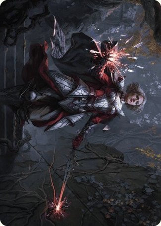 Rowan, Scion of War Art Card (31/81) [Wilds of Eldraine Art Series] | Jomio and Rueliete's Cards and Comics