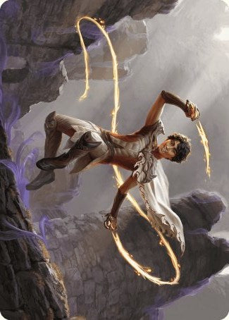 Kellan, the Fae-Blooded Art Card [Wilds of Eldraine Art Series] | Jomio and Rueliete's Cards and Comics