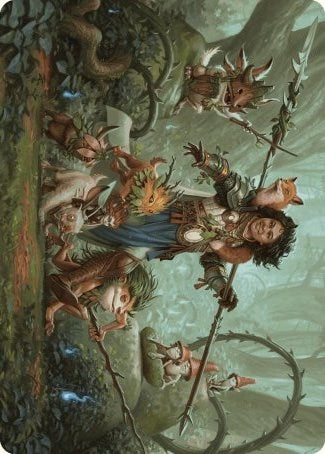 Ellivere of the Wild Court Art Card [Wilds of Eldraine Art Series] | Jomio and Rueliete's Cards and Comics