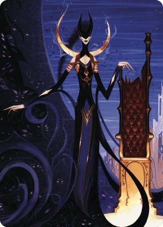 Ashiok, Wicked Manipulator Art Card (57/81) [Wilds of Eldraine Art Series] | Jomio and Rueliete's Cards and Comics