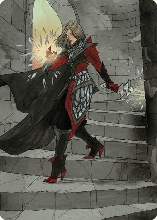Rowan, Scion of War Art Card (59/81) [Wilds of Eldraine Art Series] | Jomio and Rueliete's Cards and Comics