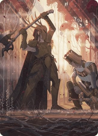 Karmic Justice Art Card [Wilds of Eldraine Art Series] | Jomio and Rueliete's Cards and Comics