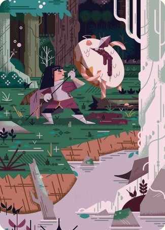 Stab Wound Art Card [Wilds of Eldraine Art Series] | Jomio and Rueliete's Cards and Comics