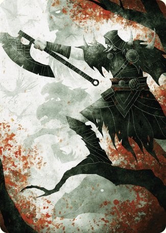 Garruk's Uprising Art Card [Wilds of Eldraine Art Series] | Jomio and Rueliete's Cards and Comics