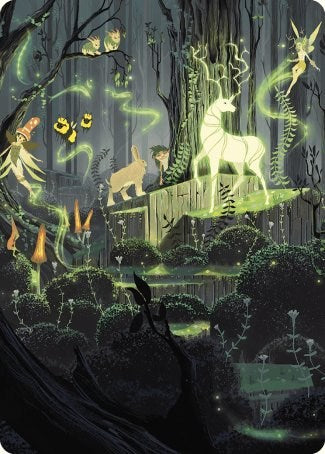 Primal Vigor Art Card [Wilds of Eldraine Art Series] | Jomio and Rueliete's Cards and Comics