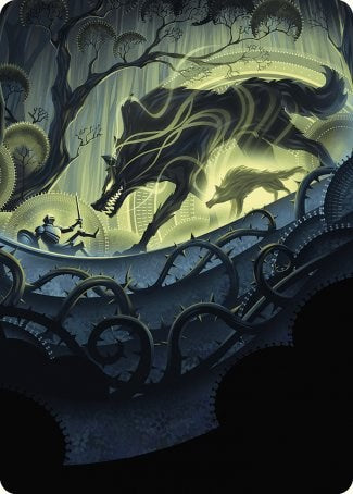 Unnatural Growth Art Card [Wilds of Eldraine Art Series] | Jomio and Rueliete's Cards and Comics