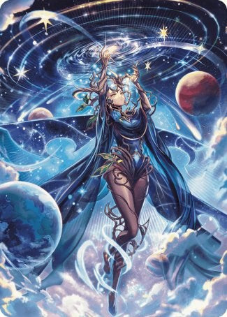 Omniscience Anime Art Card [Wilds of Eldraine Art Series] | Jomio and Rueliete's Cards and Comics