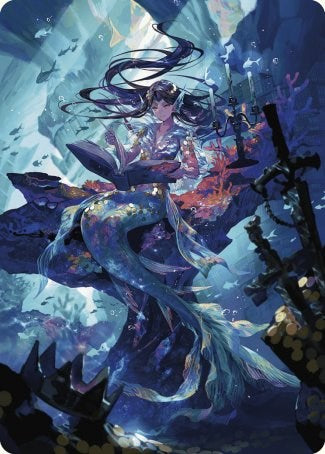 Rhystic Study Art Card [Wilds of Eldraine Art Series] | Jomio and Rueliete's Cards and Comics