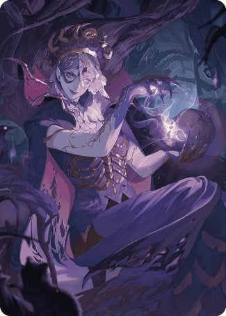 Necropotence Art Card [Wilds of Eldraine Art Series] | Jomio and Rueliete's Cards and Comics