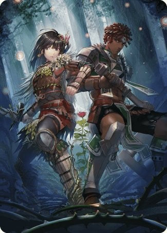 Defense of the Heart Art Card [Wilds of Eldraine Art Series] | Jomio and Rueliete's Cards and Comics