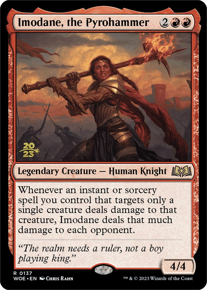 Imodane, the Pyrohammer [Wilds of Eldraine Prerelease Promos] | Jomio and Rueliete's Cards and Comics