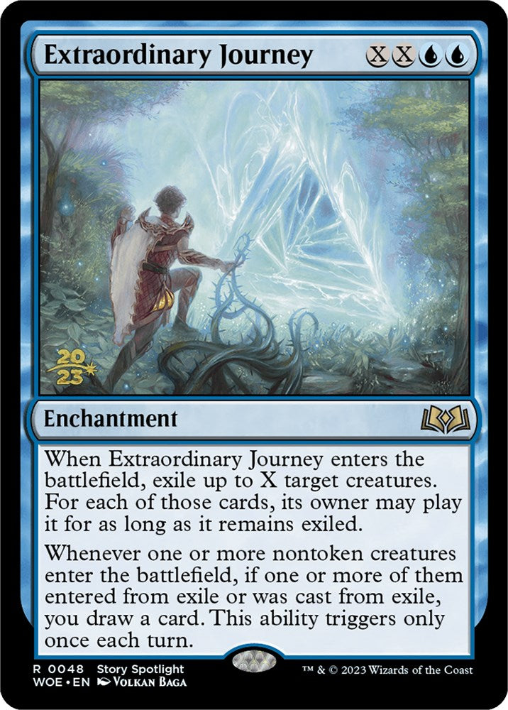 Extraordinary Journey [Wilds of Eldraine Prerelease Promos] | Jomio and Rueliete's Cards and Comics
