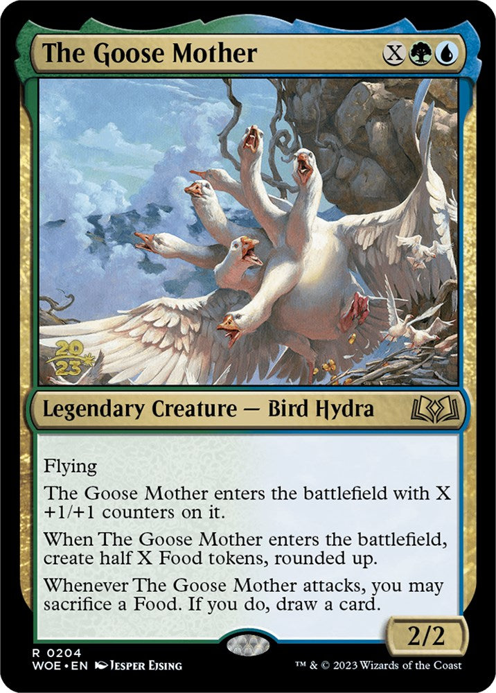 The Goose Mother [Wilds of Eldraine Prerelease Promos] | Jomio and Rueliete's Cards and Comics