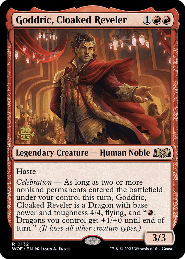 Goddric, Cloaked Reveler [Wilds of Eldraine Prerelease Promos] | Jomio and Rueliete's Cards and Comics