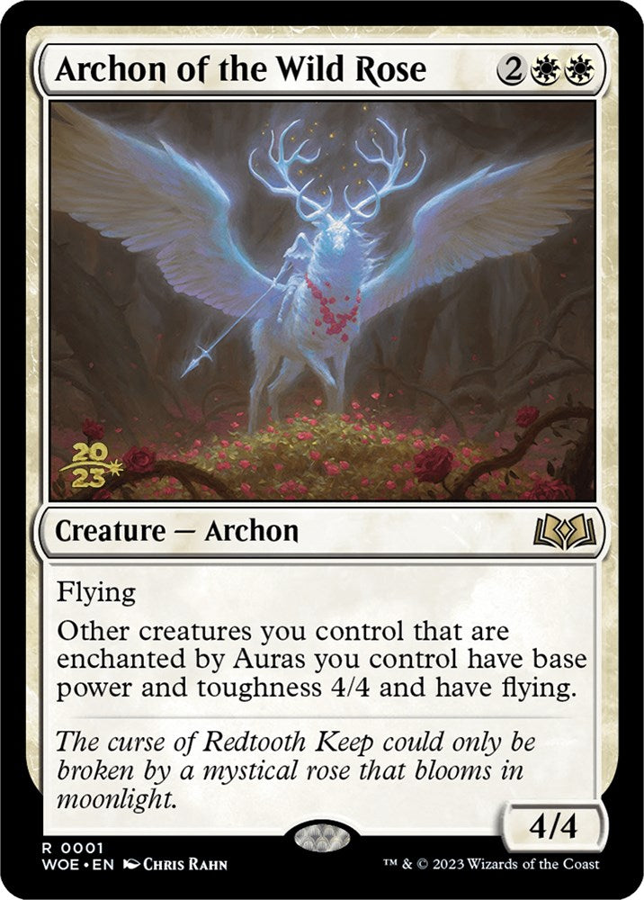 Archon of the Wild Rose [Wilds of Eldraine Prerelease Promos] | Jomio and Rueliete's Cards and Comics