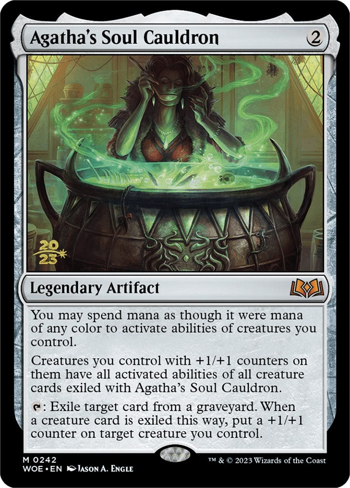 Agatha's Soul Cauldron [Wilds of Eldraine Prerelease Promos] | Jomio and Rueliete's Cards and Comics