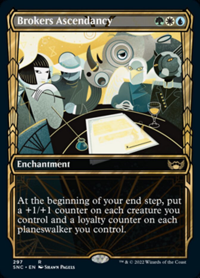 Brokers Ascendancy (Showcase Golden Age) [Streets of New Capenna] | Jomio and Rueliete's Cards and Comics