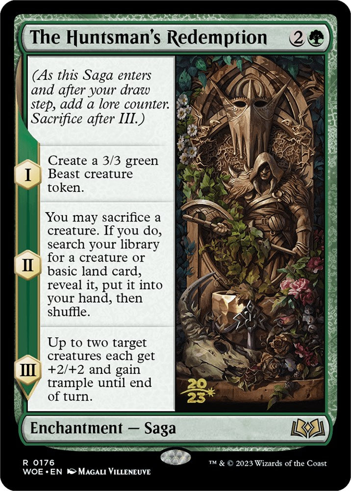 The Huntsman's Redemption [Wilds of Eldraine Prerelease Promos] | Jomio and Rueliete's Cards and Comics