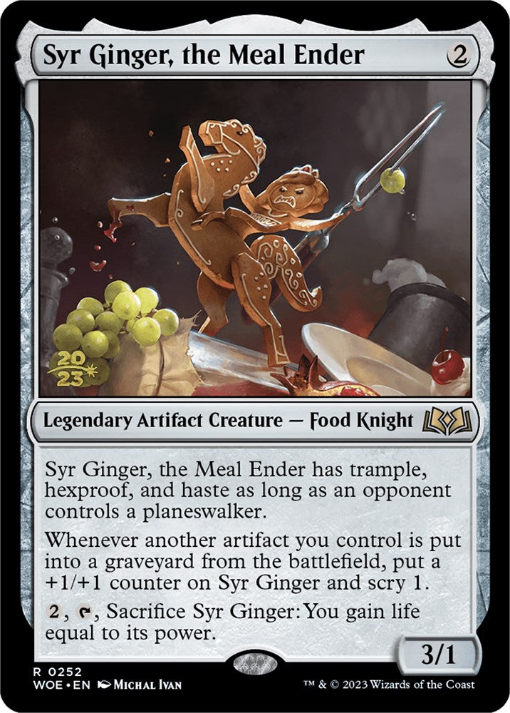 Syr Ginger, the Meal Ender [Wilds of Eldraine Prerelease Promos] | Jomio and Rueliete's Cards and Comics