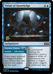 Virtue of Knowledge // Vantress Visions [Wilds of Eldraine Prerelease Promos] | Jomio and Rueliete's Cards and Comics