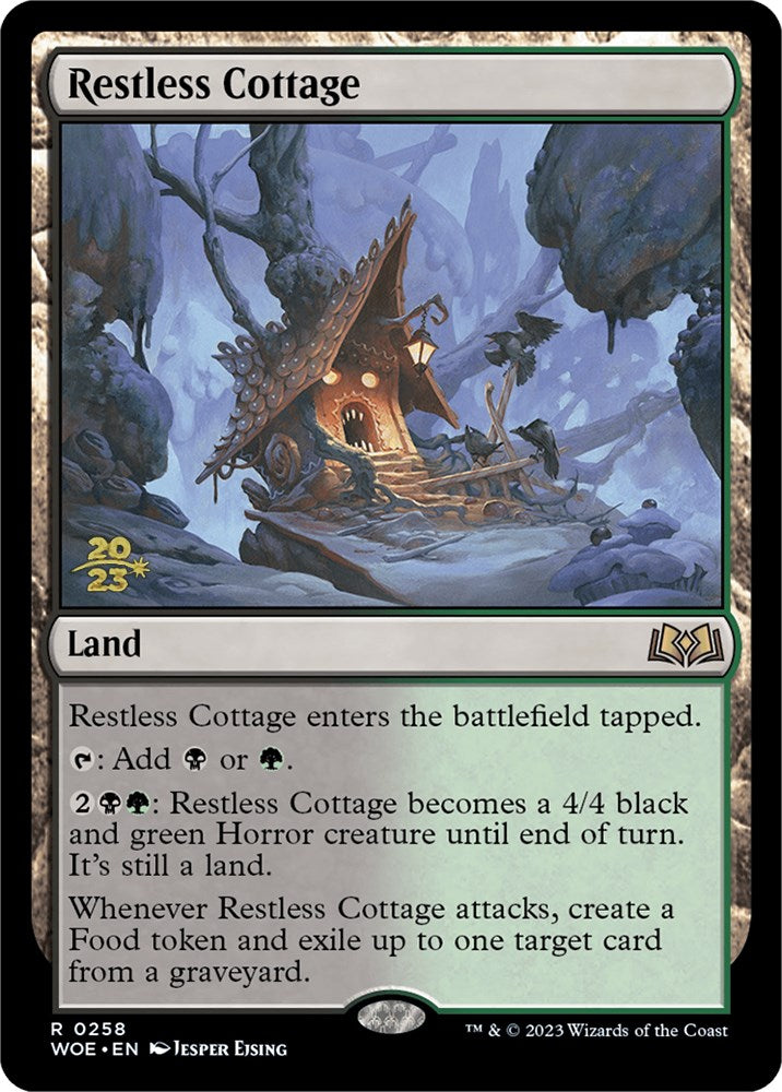 Restless Cottage [Wilds of Eldraine Prerelease Promos] | Jomio and Rueliete's Cards and Comics