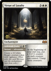 Virtue of Loyalty // Ardenvale Fealty [Wilds of Eldraine Prerelease Promos] | Jomio and Rueliete's Cards and Comics
