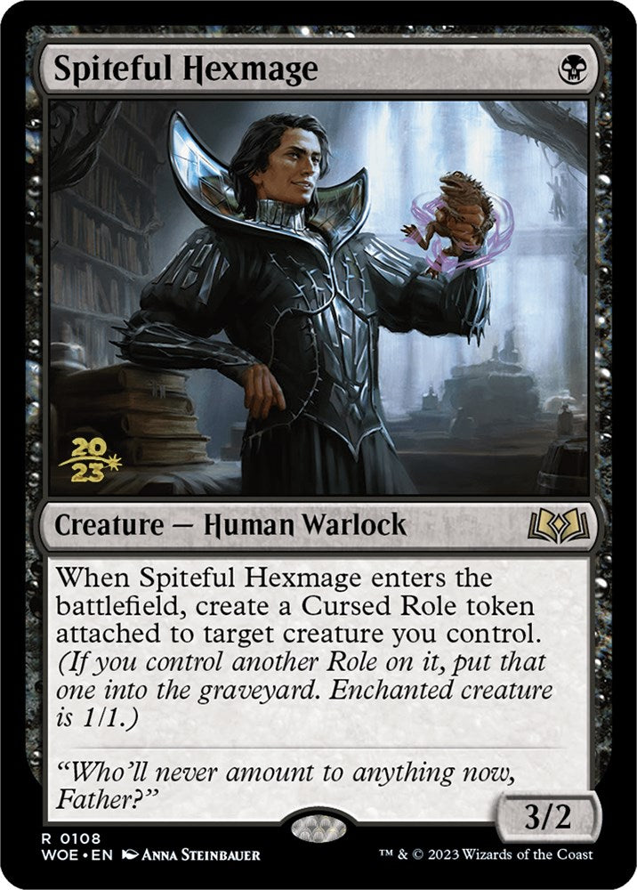 Spiteful Hexmage [Wilds of Eldraine Prerelease Promos] | Jomio and Rueliete's Cards and Comics