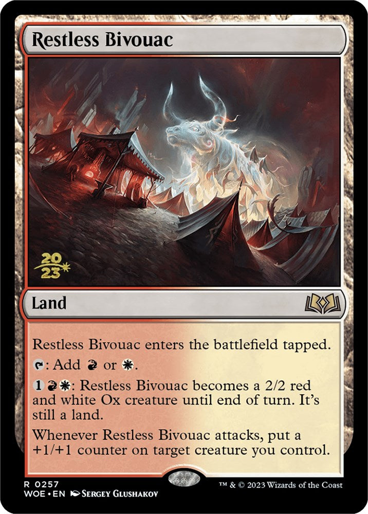 Restless Bivouac [Wilds of Eldraine Prerelease Promos] | Jomio and Rueliete's Cards and Comics