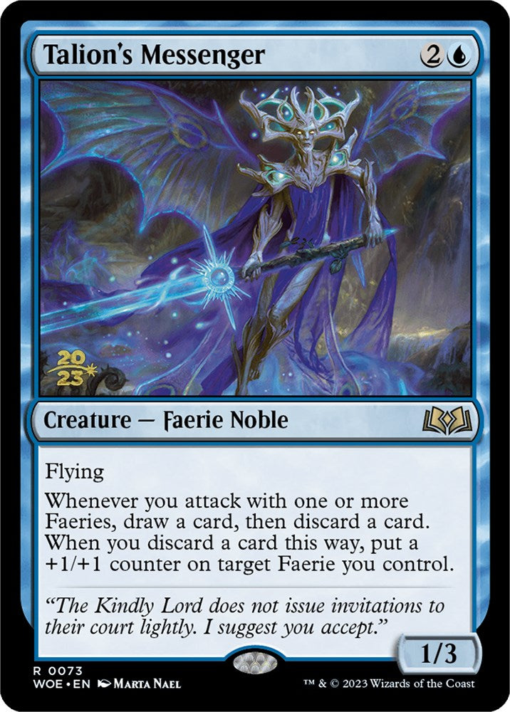 Talion's Messenger [Wilds of Eldraine Prerelease Promos] | Jomio and Rueliete's Cards and Comics