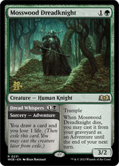 Mosswood Dreadknight // Dread Whispers (Promo Pack) [Wilds of Eldraine Promos] | Jomio and Rueliete's Cards and Comics