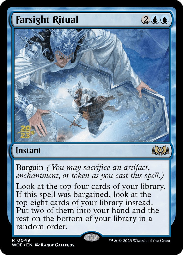 Farsight Ritual [Wilds of Eldraine Prerelease Promos] | Jomio and Rueliete's Cards and Comics