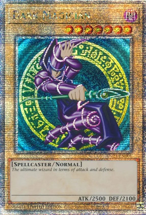 Dark Magician [TN23-EN001] Quarter Century Secret Rare | Jomio and Rueliete's Cards and Comics