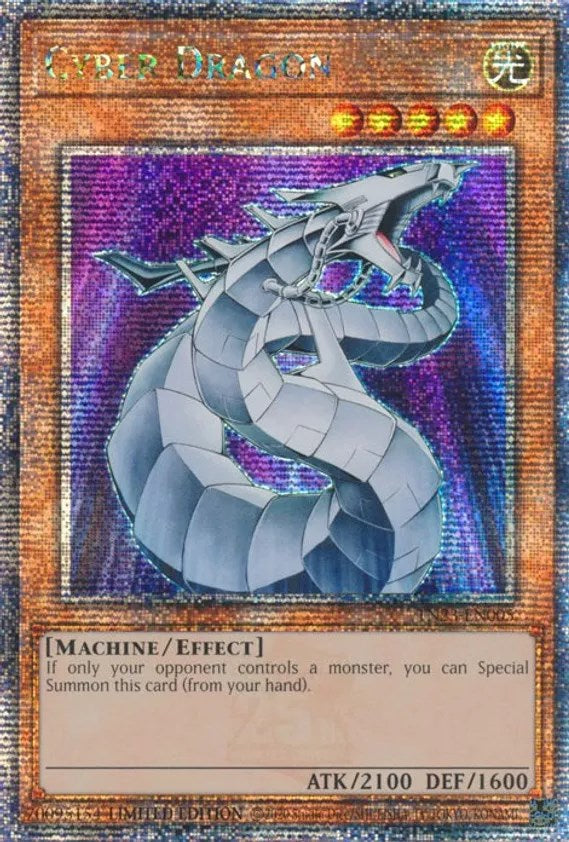 Cyber Dragon [TN23-EN005] Quarter Century Secret Rare | Jomio and Rueliete's Cards and Comics