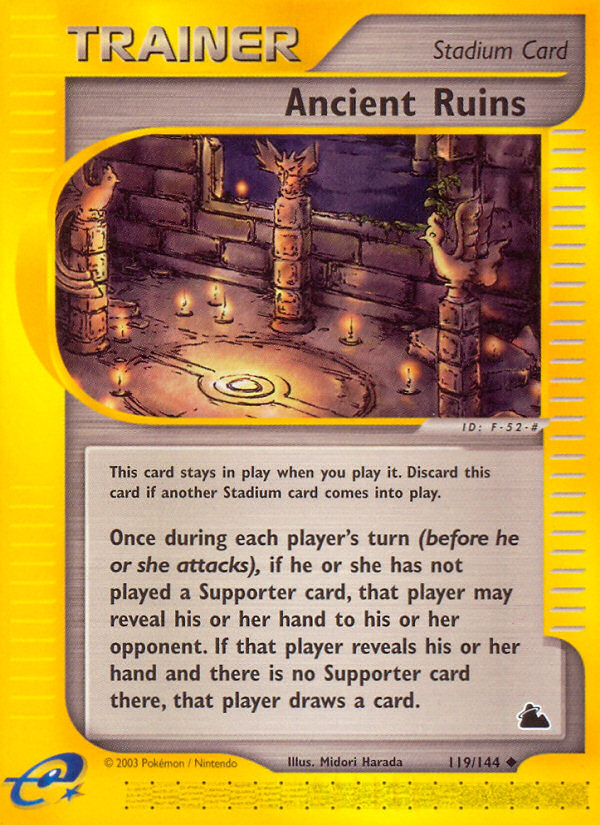 Ancient Ruins (119/144) [Skyridge] | Jomio and Rueliete's Cards and Comics