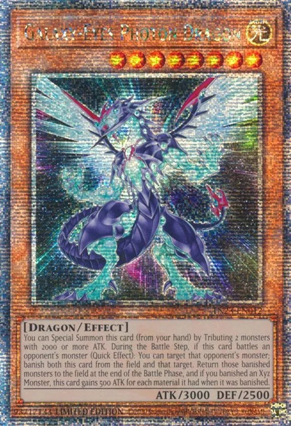 Galaxy-Eyes Photon Dragon [TN23-EN012] Quarter Century Secret Rare | Jomio and Rueliete's Cards and Comics