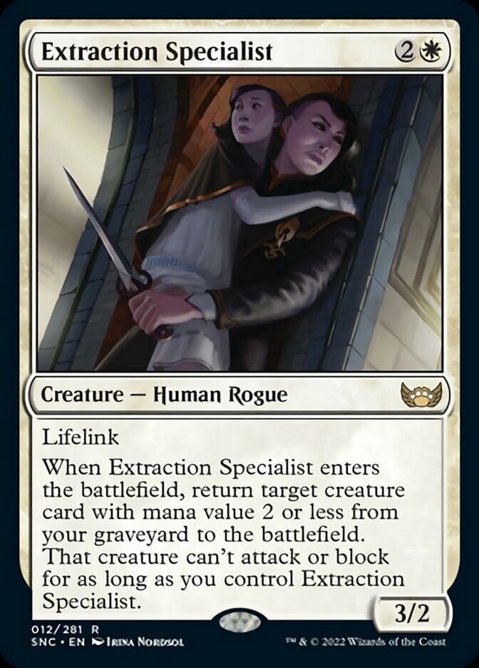 Extraction Specialist [Streets of New Capenna] | Jomio and Rueliete's Cards and Comics