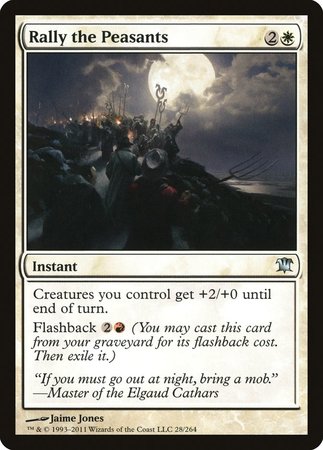 Rally the Peasants [Innistrad] | Jomio and Rueliete's Cards and Comics