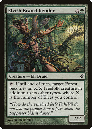 Elvish Branchbender [Lorwyn] | Jomio and Rueliete's Cards and Comics