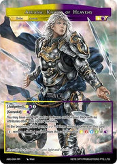 Arcana: Knight of Heavens // Arcana: God of Shadowy Light (ABC-004 JR) [Arcana Battle Colosseum] | Jomio and Rueliete's Cards and Comics