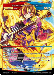 Arcana: Musician of Flame // Arcana: Burning Water Spirit (ABC-005 JR) [Arcana Battle Colosseum] | Jomio and Rueliete's Cards and Comics